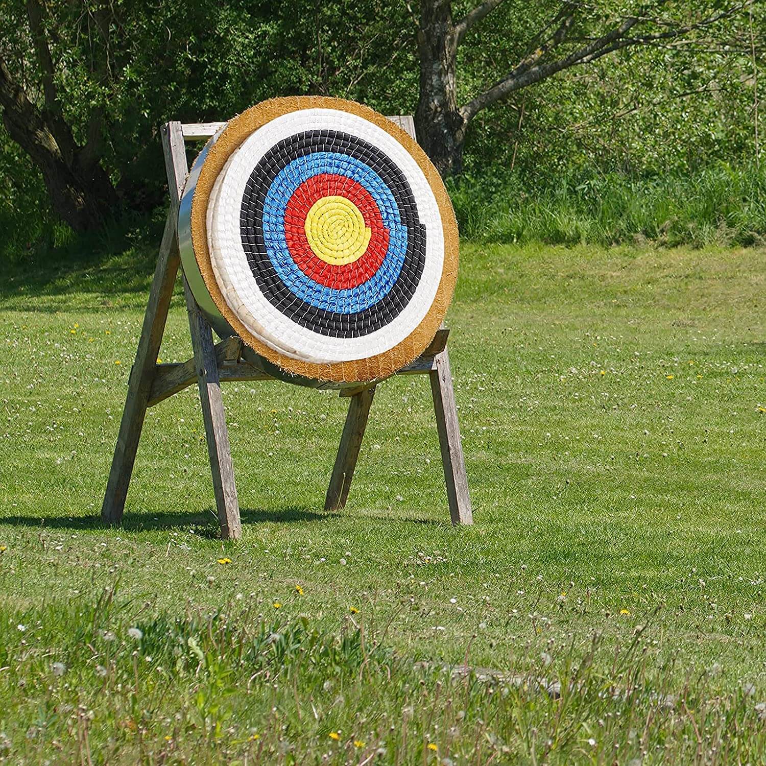 Traditional Archery Target 3 Layers 20 inchs Solid Straw Target Hand-Made Arrow Target