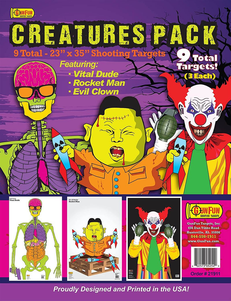 Creature Series - 23" x 35" 9 Pack