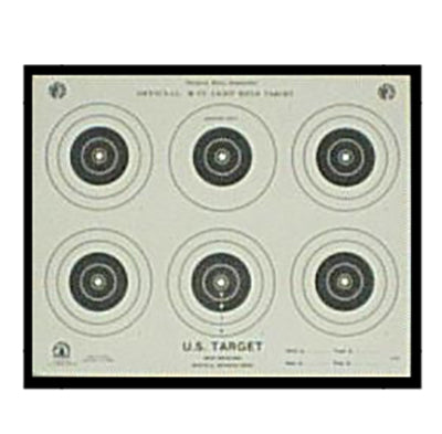 A-32 Official Target - 50ft Sporting Rifle Shooting | 9.25"x12"