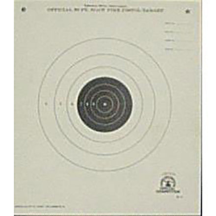 B-2 Official NRA Target - 50ft Slow Fire Pistol Shooting | 10.5"x12"