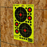 Shot Seeker with 6" Reactive Adhesive Bullseyes - 5PK — image 2