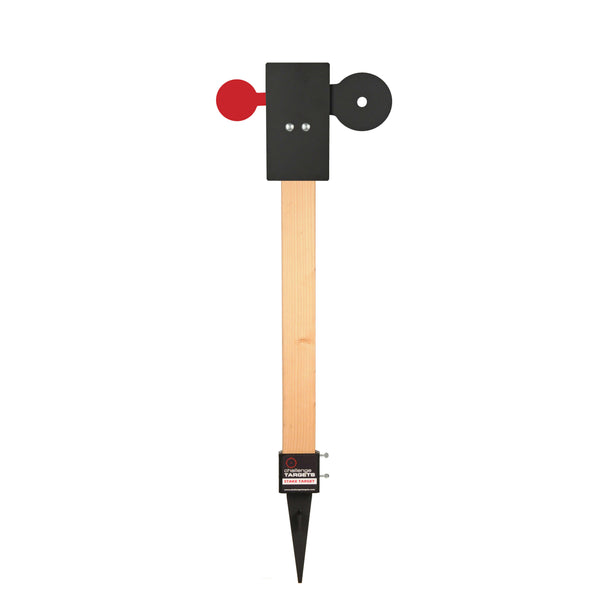 Rimfire Bullseye Target with Ground Stake
