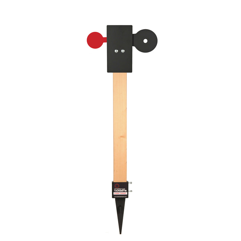 Rimfire Bullseye Target with Ground Stake