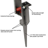 Stake-N-Shoot - 8" Popper - Rifle Rated — image 2