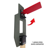 IPSC Rifle Rated Flapper Target - Static Stand — image 3
