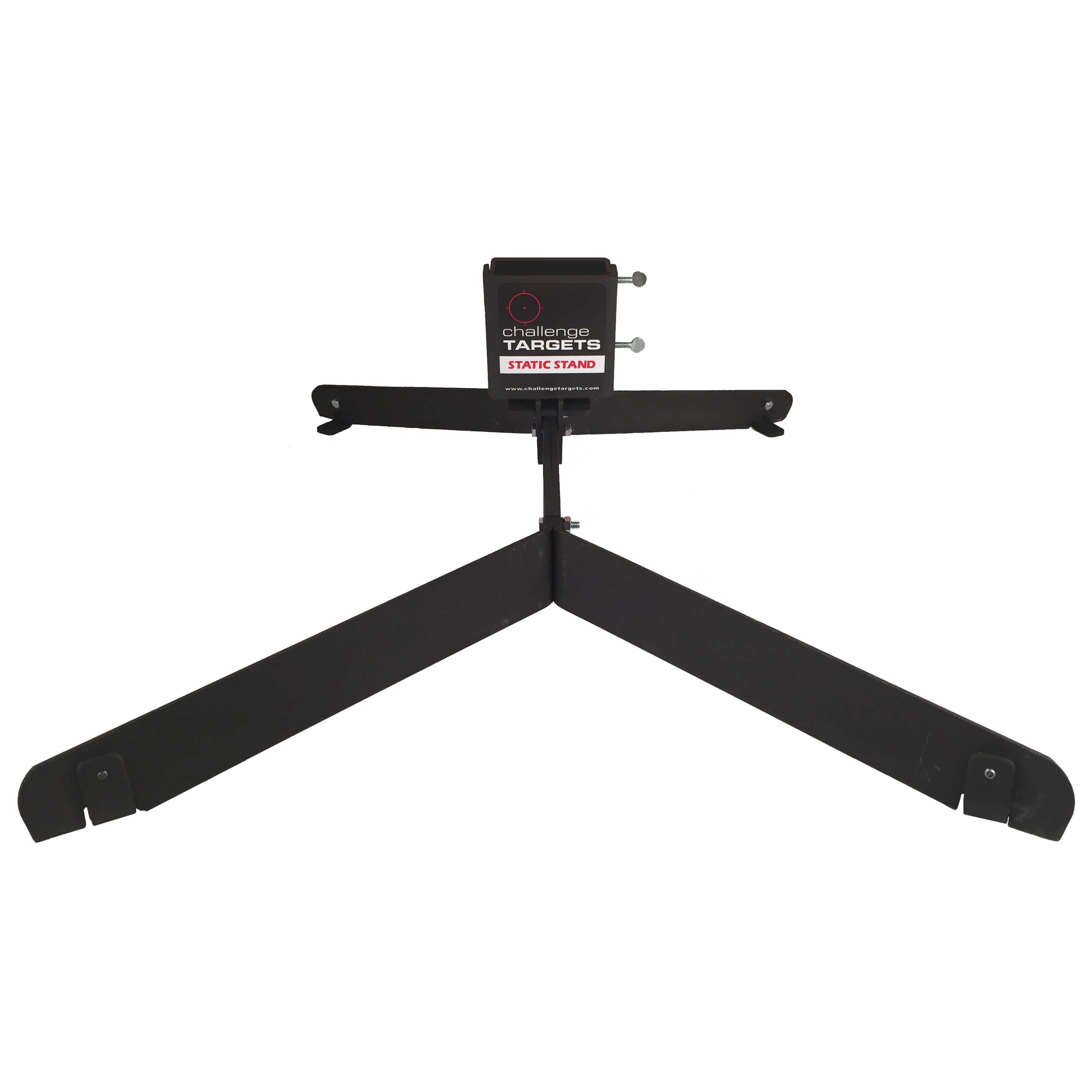 12" Square Rifle Target - Static Stand