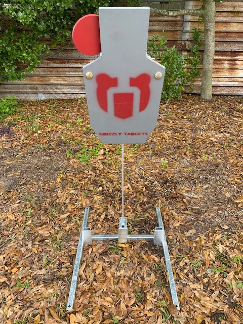 XL Up Armored Galvanized All-In-One Steel and Paper Target Stand