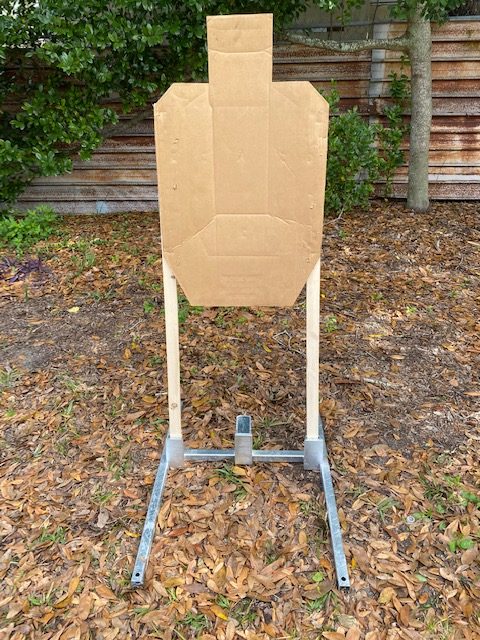 XL Up Armored Galvanized All-In-One Steel and Paper Target Stand