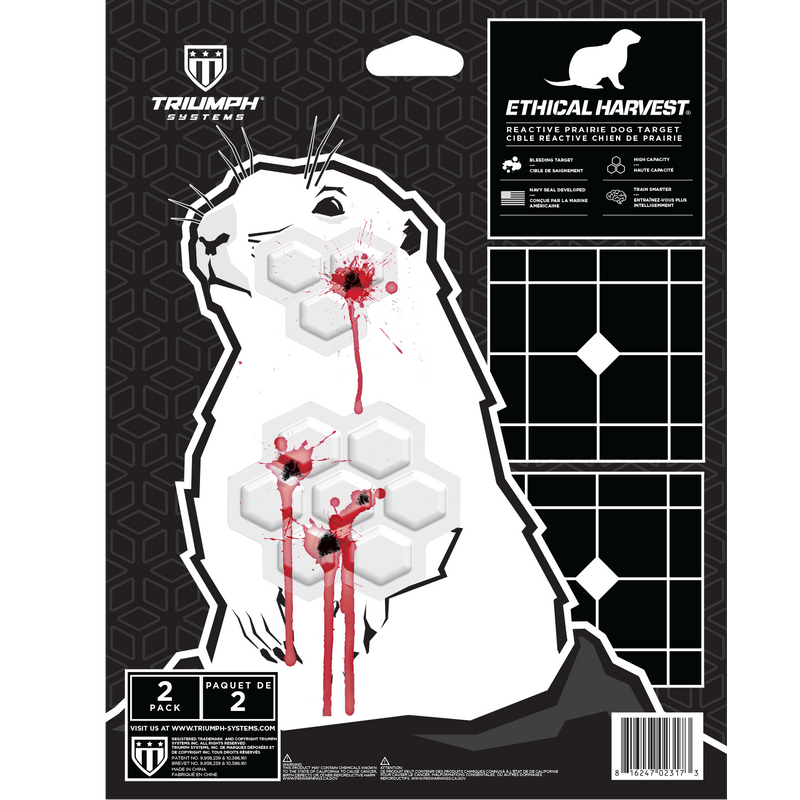 Ethical Harvest Prairie Dog Reactive Target - 2PK