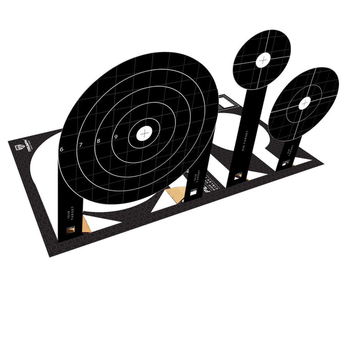 Pop Up Bullseye Cardboard Target