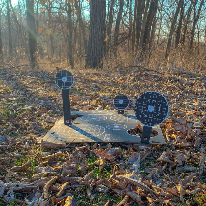 Pop Up Bullseye Cardboard Target