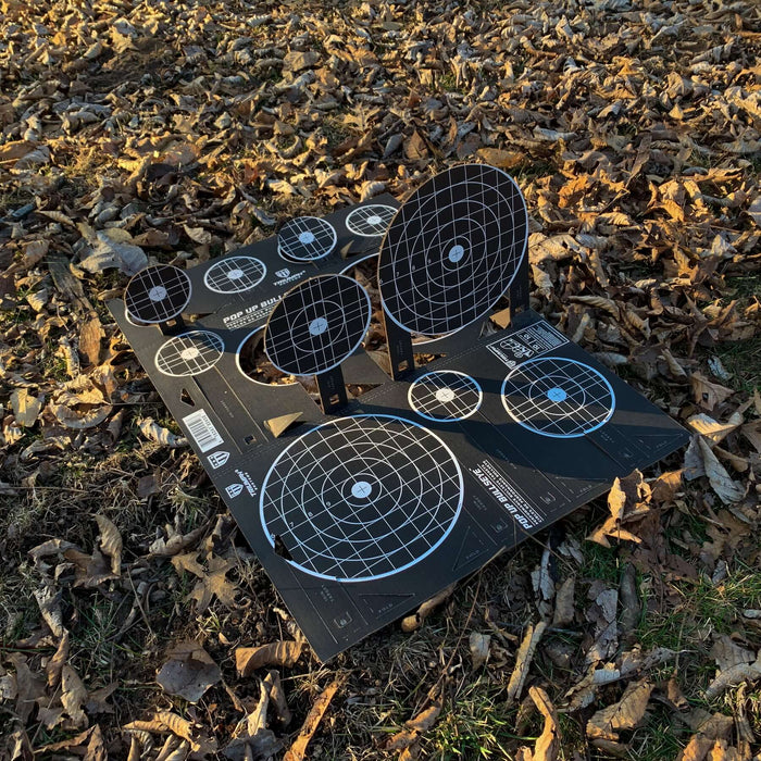 Pop Up Bullseye Cardboard Target