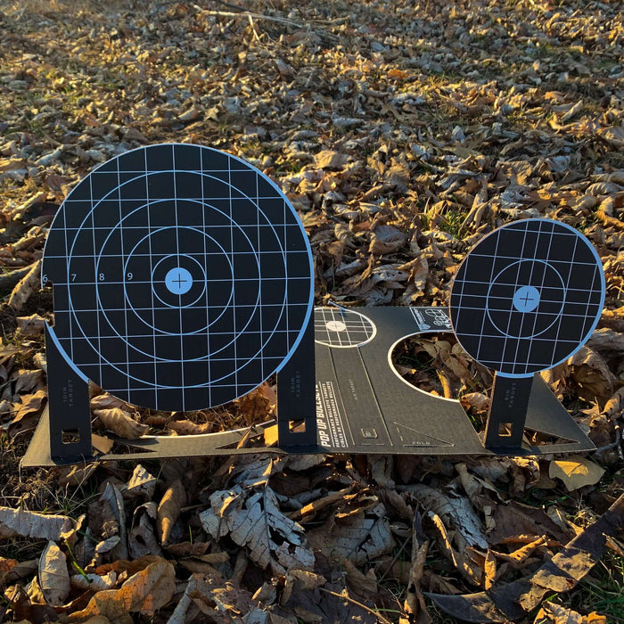 Pop Up Bullseye Cardboard Target