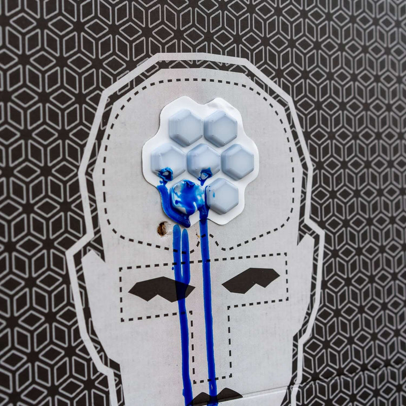 Stick N Shoot Adhesive Reactive Targets - 6PK