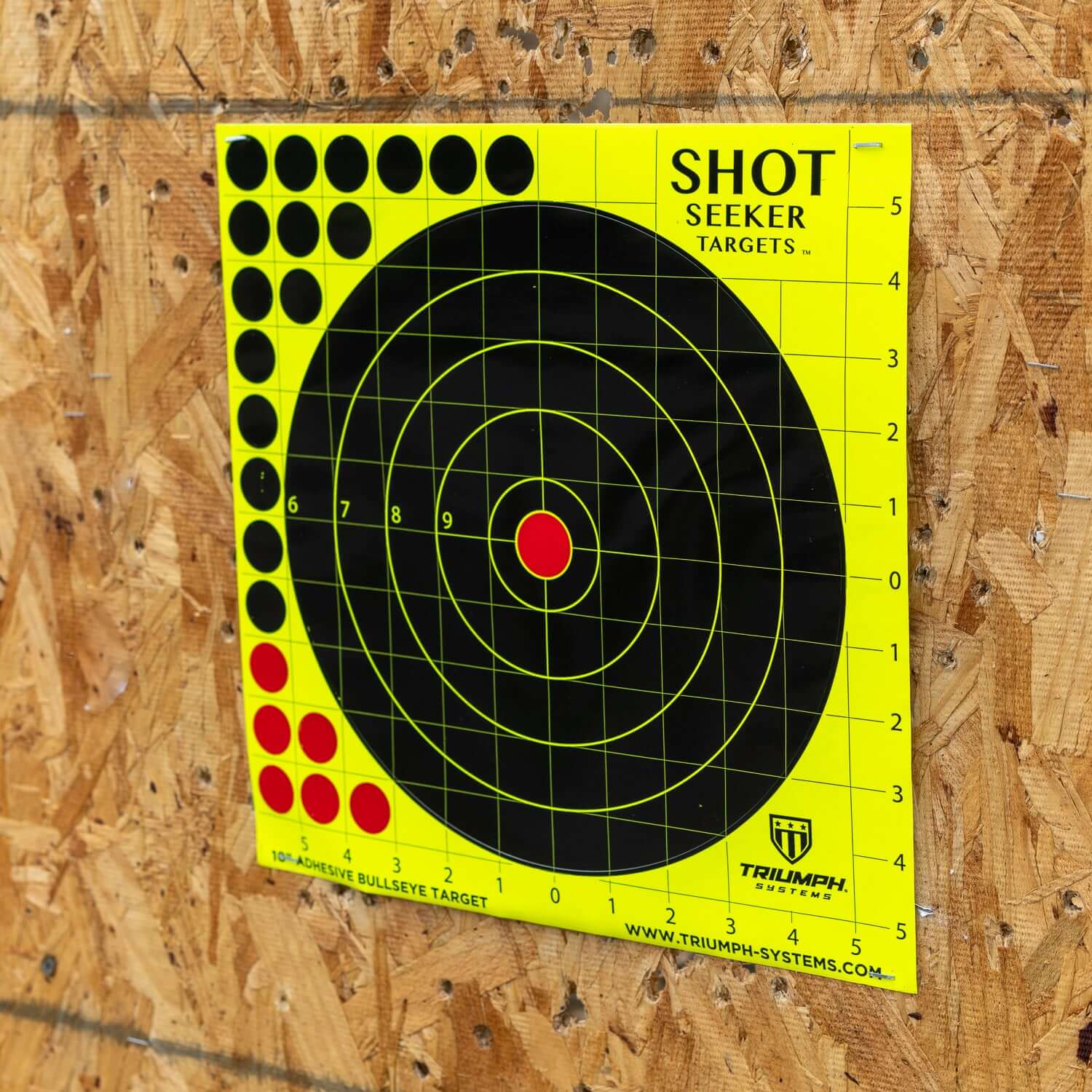 Shot Seeker 10" Adhesive Bullseye - 10PK