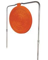 Do-All Big Gong on its stand, angled view showing the ground spikes — image 4