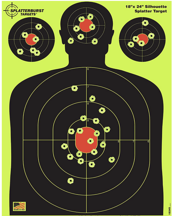 Reactive Targets - 18"x 24" Silhouette