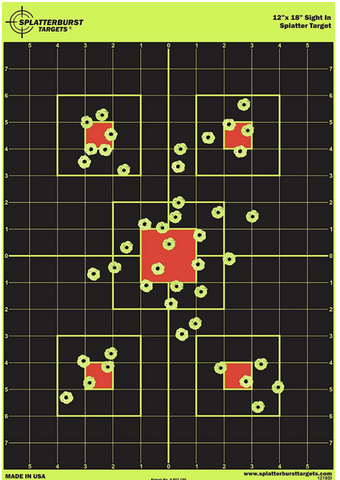 Reactive Targets - 12" x 18" Sight In