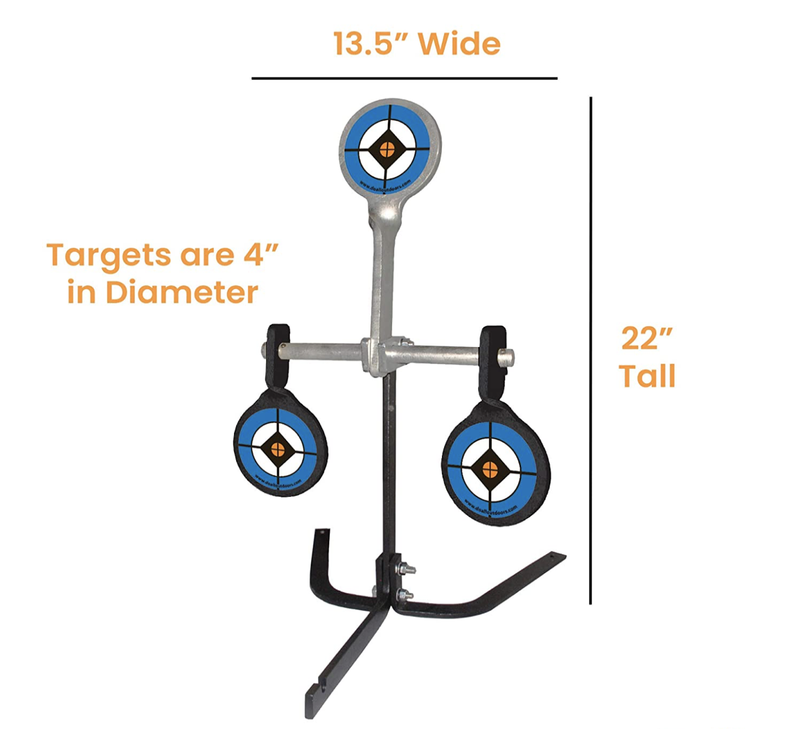 Steel Auto Resetting Spinner Target – Targets Unlimited