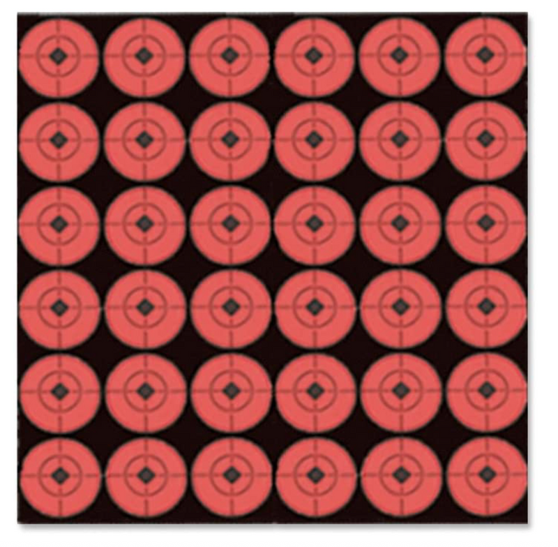 Birchwood Casey Target Spots 1 in. 10 Sheet Pack 360 Targets