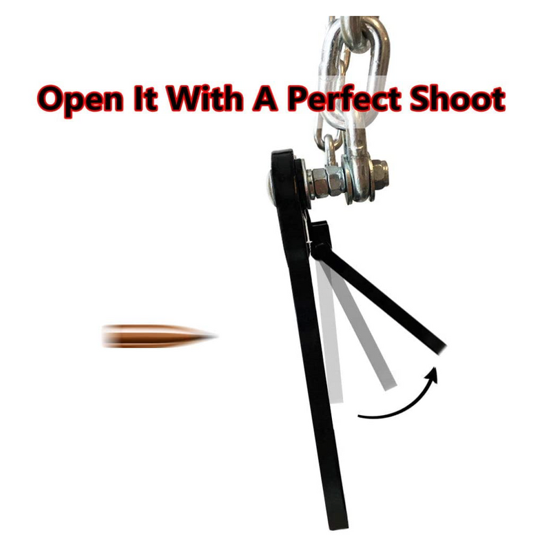 Steel Bullseye Gong Target 10"