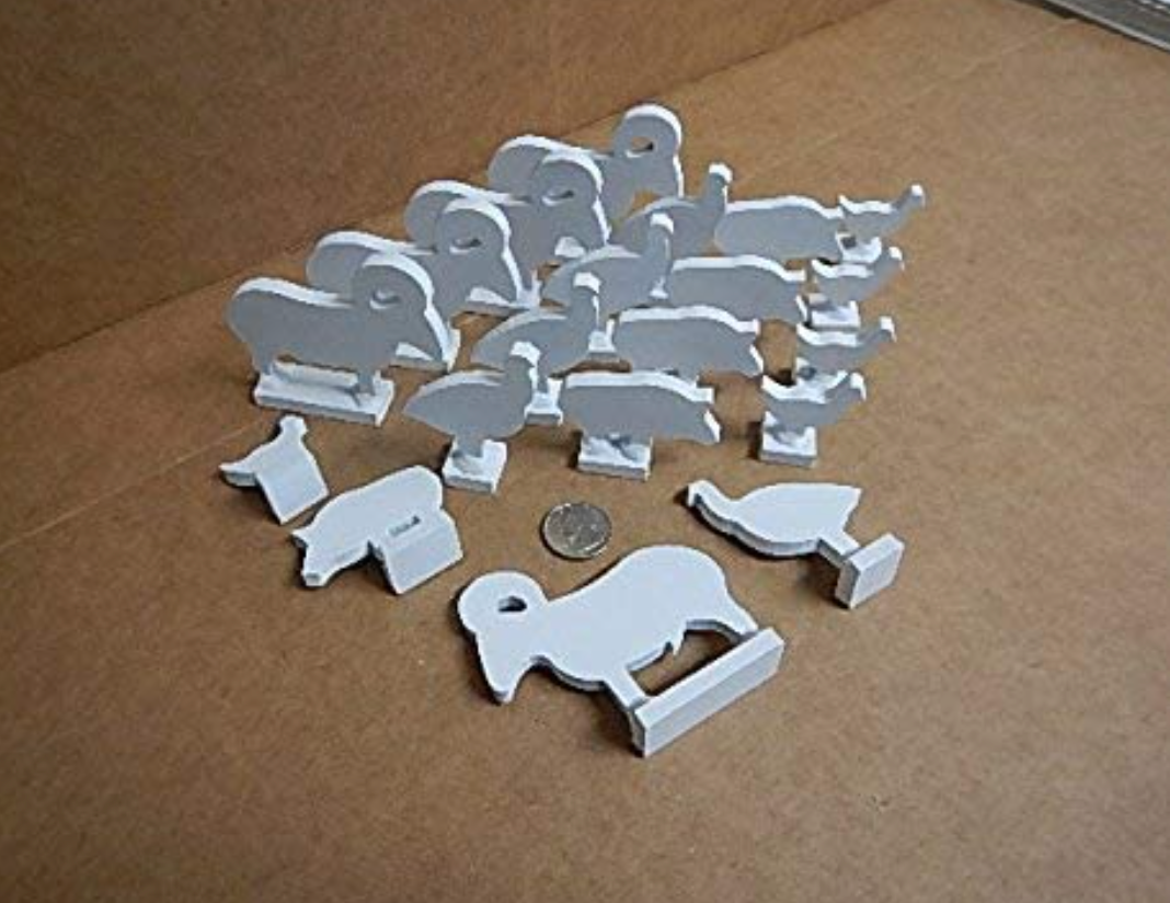 NRA IHMSA 1/10 Scale Airgun Targets 1/4" Thick Steel
