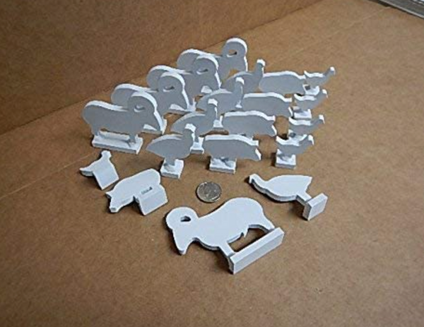 NRA IHMSA 1/10 Scale Airgun Targets 1/4" Thick Steel