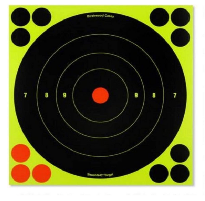 Birchwood Casey Shoot-N-C 8 inch Round Target 30 Sheet Pack