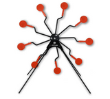 Ferris Wheel Metal Resetting Shooting Targets — image 1
