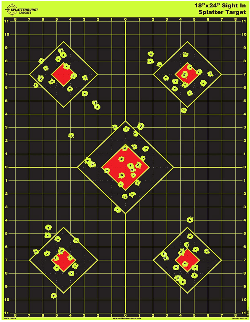 18"x 24" Reactive Sight-In Targets