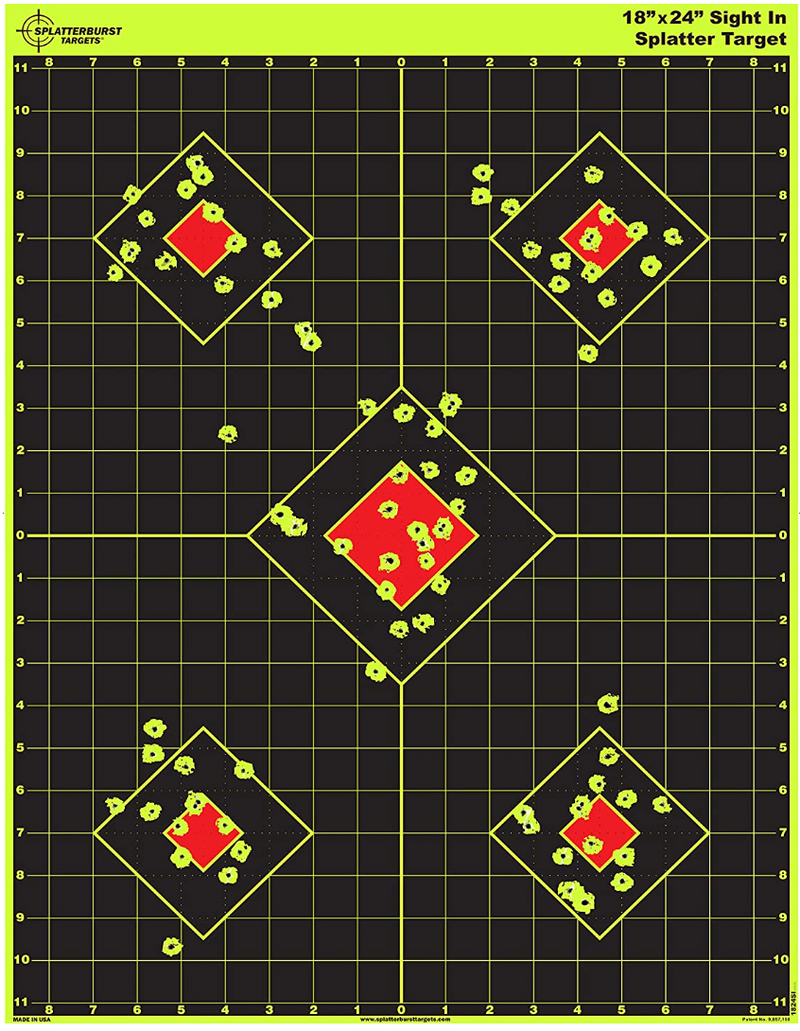 18"x 24" Reactive Sight-In Targets