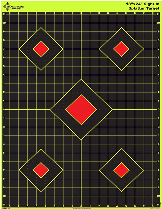 18"x 24" Reactive Sight-In Targets