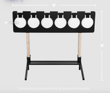 6" Portable Plate Rack For Handgun Shooting — image 1