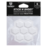 Stick N Shoot Adhesive Reactive Targets - 6PK — image 1