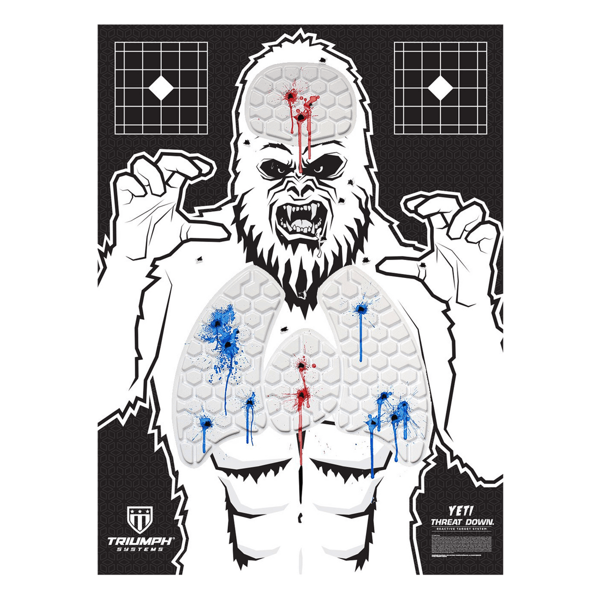 Threat Down Yeti Reactive Target