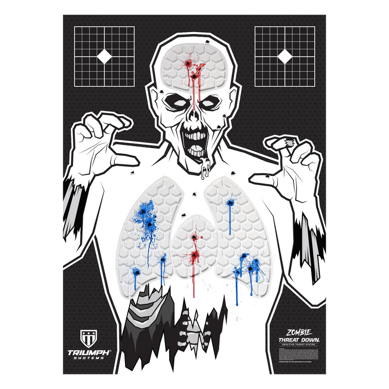 Threat Down Zombie Reactive Target