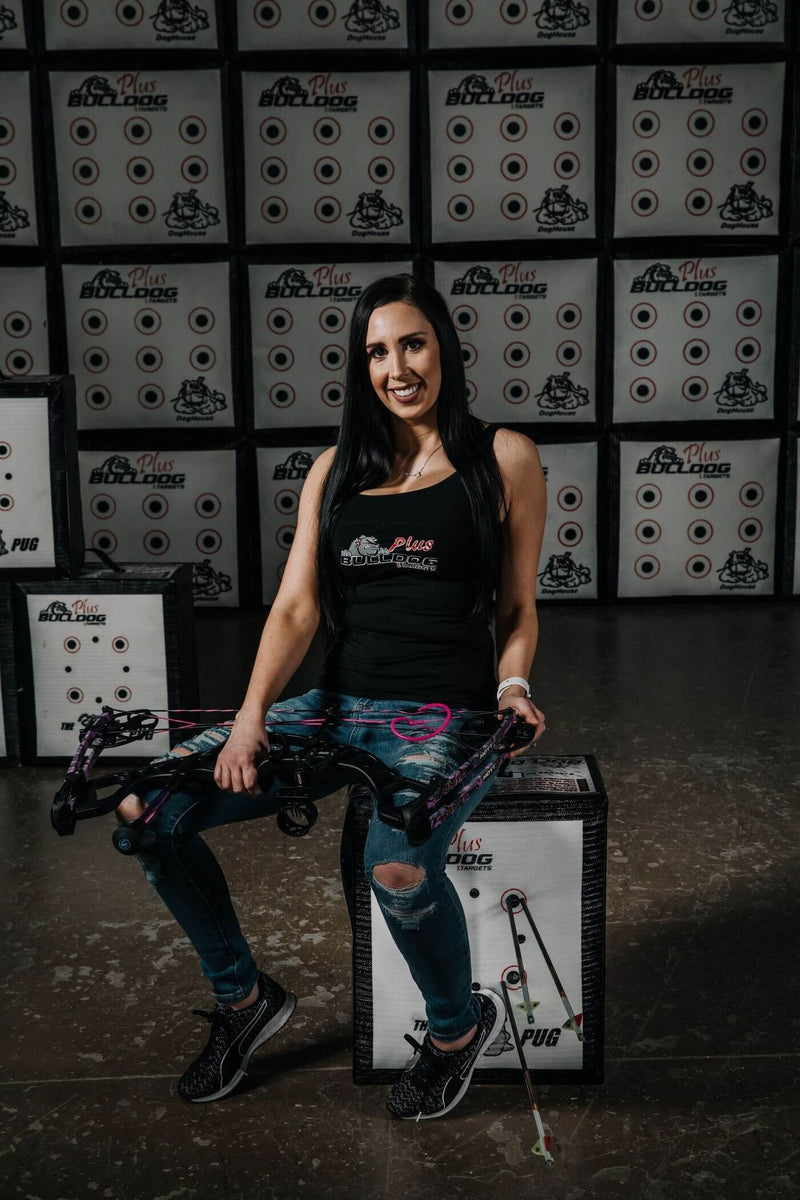 Bulldog Doghouse Pug Archery Target Plus