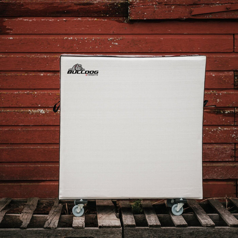 Bulldog Range Dog Archery Target On Wheels Plus