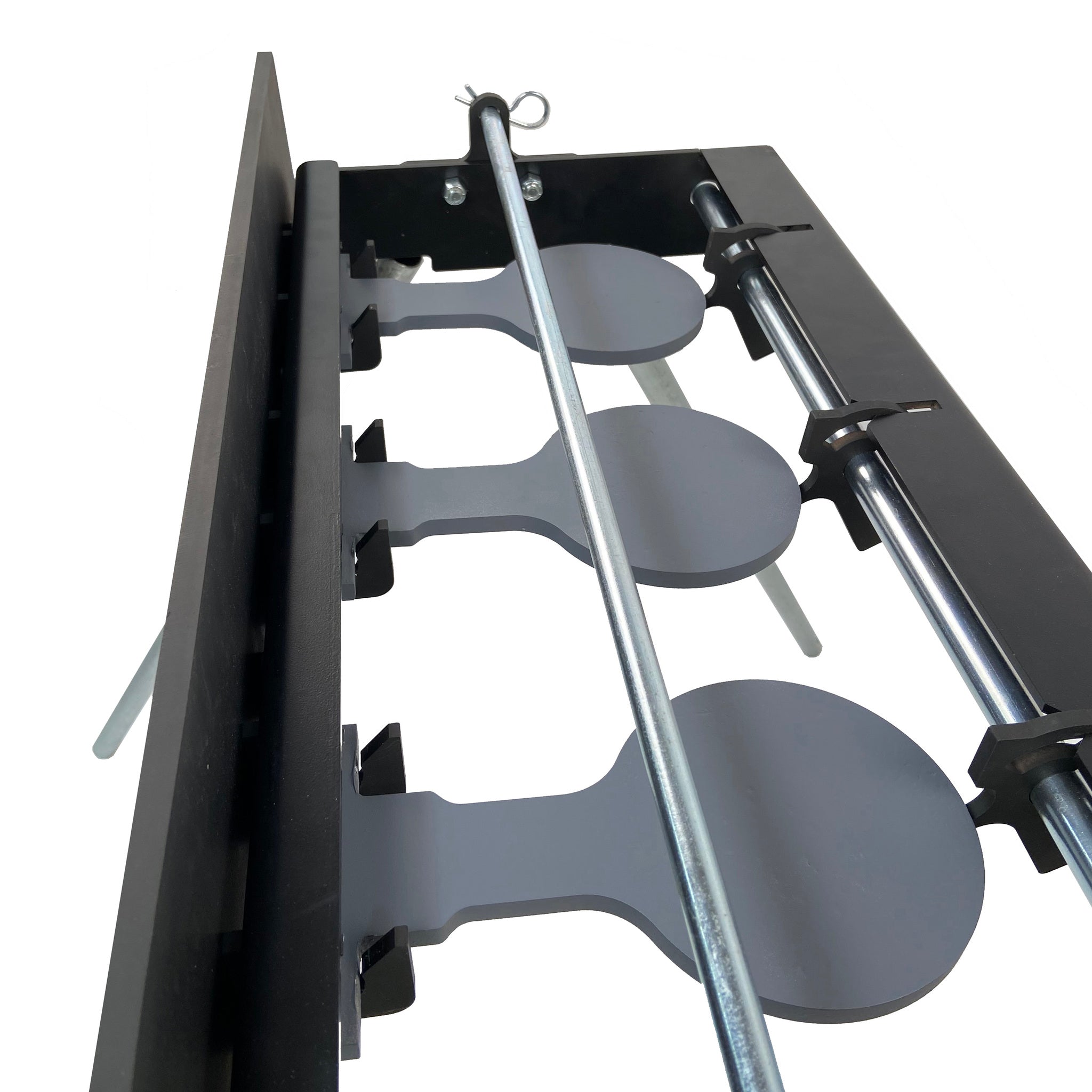 Shoot-to-Reset Plate Rack