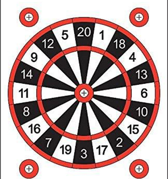 Targets Dart Board Style 15 (25 Pack)