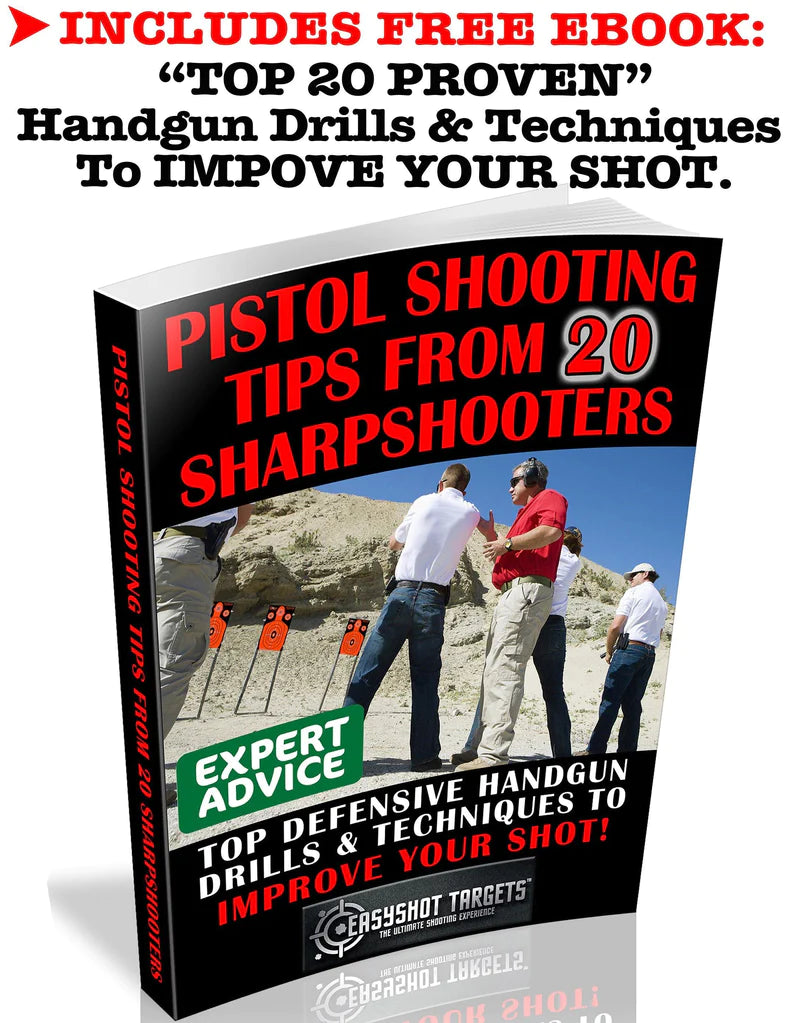 EZ Shot Yellow Silhouette Target | 12"x18"