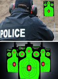 EZ Shot Green Silhouette Target | 12"x18" — image 2