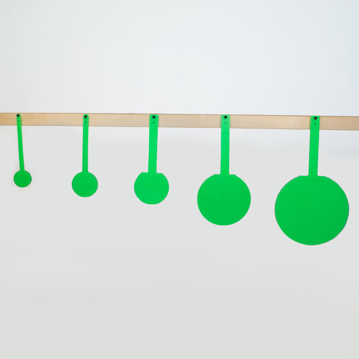THROOM Complete Set of HANGTUFF Hanging Targets | 2", 3", 4", 6", 8"