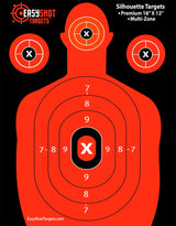 EZ Shot Multi-Color Silhouette Target | 12"x18" — image 4