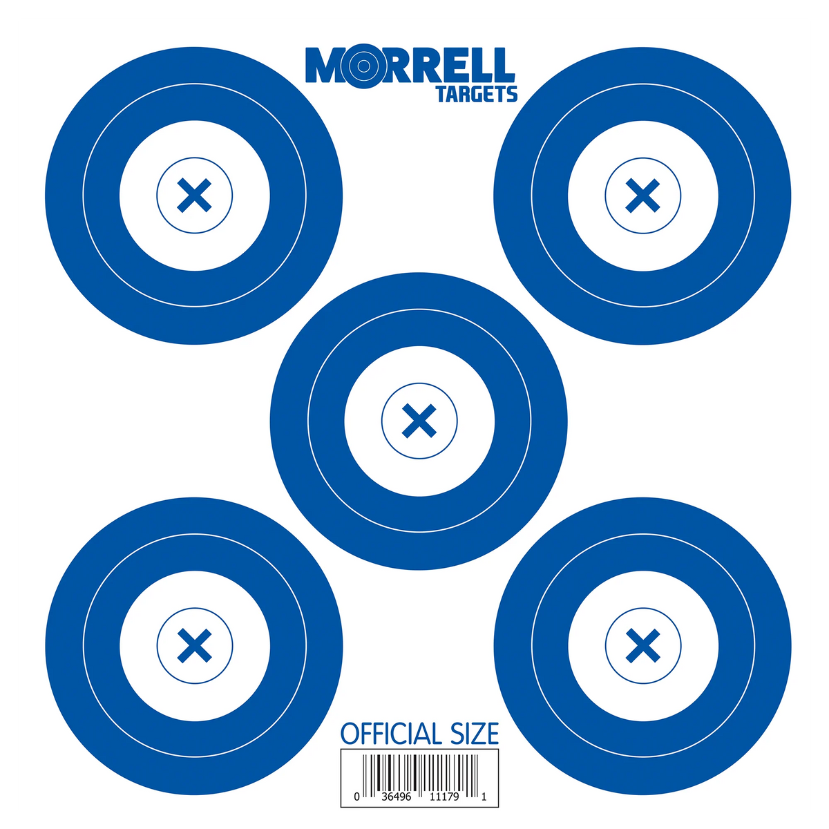 5 Spot Paper Target Face (100 pack)