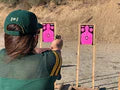 EZ Shot Pink Silhouette Target | 12"x18"