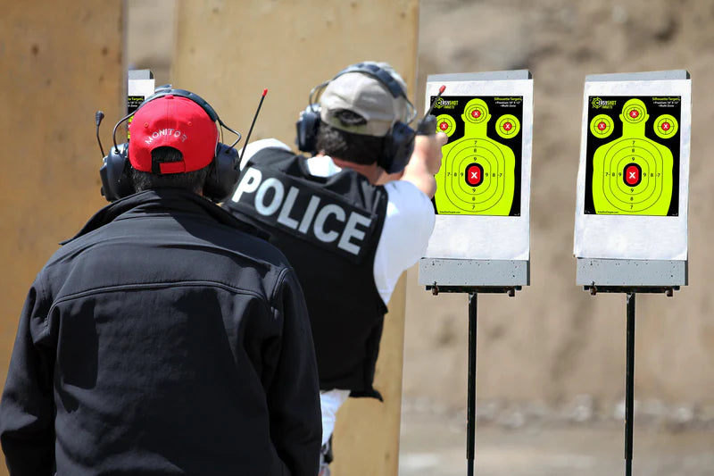 EZ Shot Yellow Silhouette Target | 12"x18"