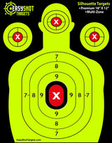 EZ Shot Multi-Color Silhouette Target | 12"x18" — image 5