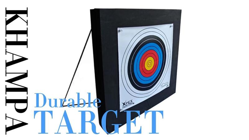 2X2 ft Economy Bow Target Includes 2 paper targets — Target Reviews video
