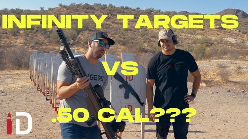 How Many Infinity Targets Will Stop A .50 BMG — Target Reviews video